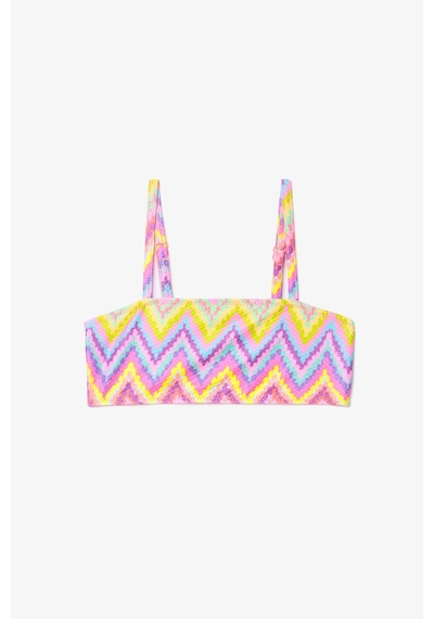 Penti Kız Çocuk Zigzag Bandeau Bikini Takımı