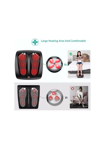 Isı İle Elektrikli Shiatsu Ayak Masajı