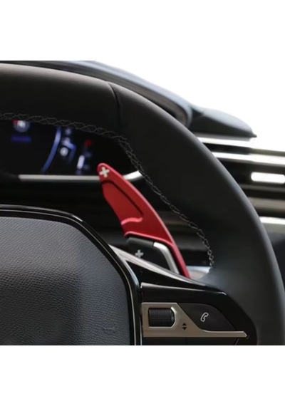 Oled Garaj Peugeot 3008-5008 İçin Uyumlu F1 Kulakçık Kırmızı 2017-2014 Arası