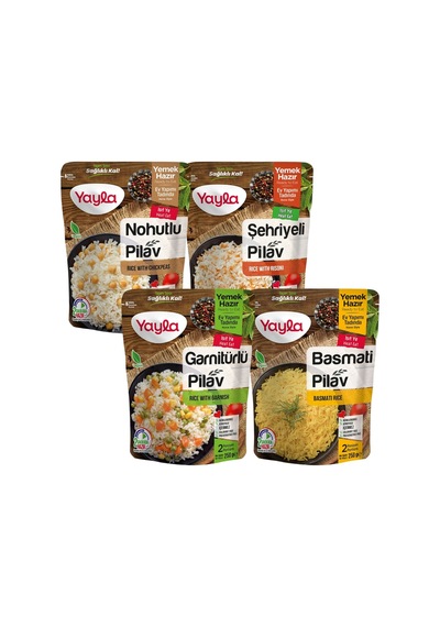 4'lü Yayla Yemek Hazır Pirinç Pilavı Karma Paket - 702702838