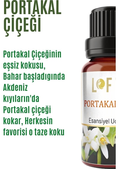Lofty Portakal Çiçeği Uçucu Yağ Buhurdanlık Esansı 10 ML