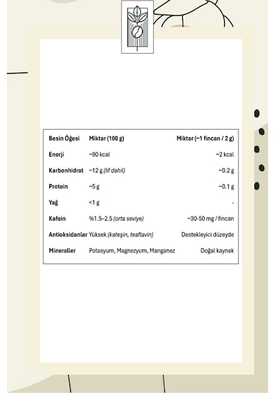 Premium Oolong Vanilla Tea 50g Saf Vanilya Aromalı Oolong Çayı