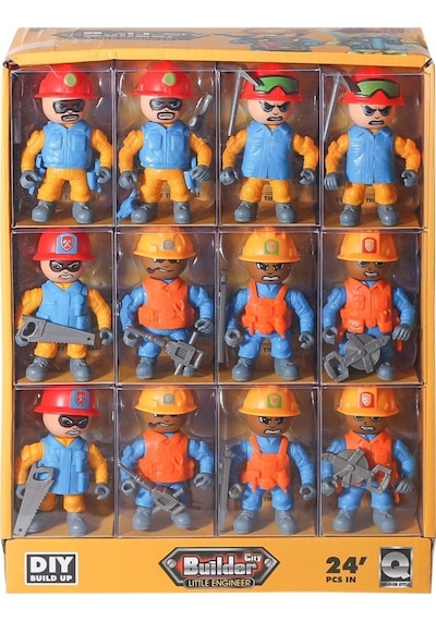 8910-d61 Şehrin İnşaat Gücü Adamlar -birliktoys Belirtilmemiş