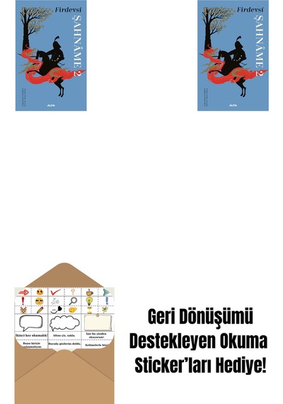 Şahnâme 2 + Şahnâme 2 Ciltli + Okuma Sticker'ları