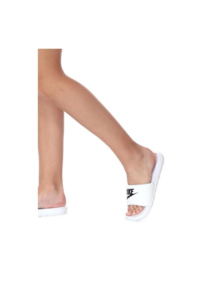 Nike Victori One Slide Womens Sandals Kadın Günlük Terlik Beyaz Beyaz