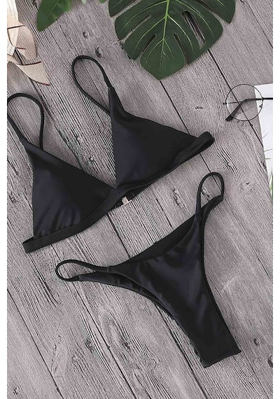 Angelsin Üçgen Bikini Altı Siyah