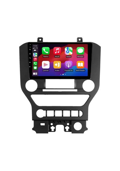 Ford Mustang 2015-2021 Android Multimedya Carplay Android Auto Navigasyon 8gb Ram 128gb Pro 9"