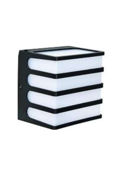 Horoz Cube-g 92x120x120mm Plastik Ip65 8w Led Bahçe Armatürü Siyah 4200k