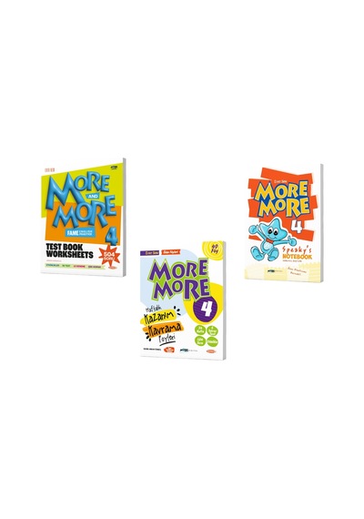 Kurmay Elt 2025 4. Sınıf More More Test Book + Haftalık Föy + Speakys Akıllı Defter