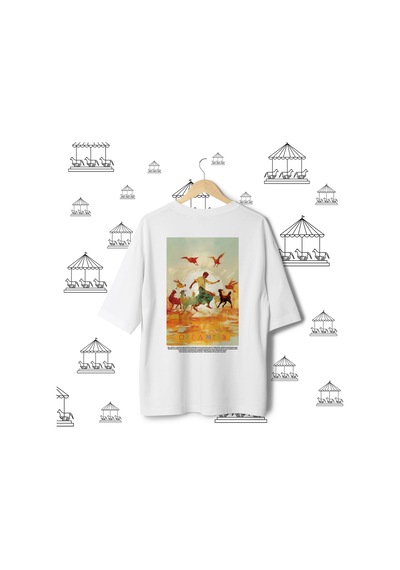 Dreamers Serisi No:1 T-shirt - Beyaz