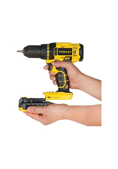 Stanley SCD201D2K-TR 18V 2Ah Li-Ion Çift Akülü Vidalama Matkap Stanley SCD201D2K-TR 18V 2Ah Li-Ion Çift Akülü Vidalama Matkap