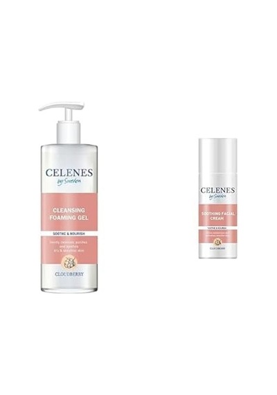 Cloudberry Temızleme Jeli 250ml Kuru/hassas Ciltlerxcelenes Cloudberry Yatıştırıcı Yuz Kremı 50ml Kuru/hassas Cil