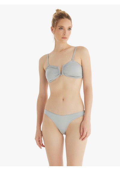 Kadın Bikini Üstü 10715 - Gri Gri