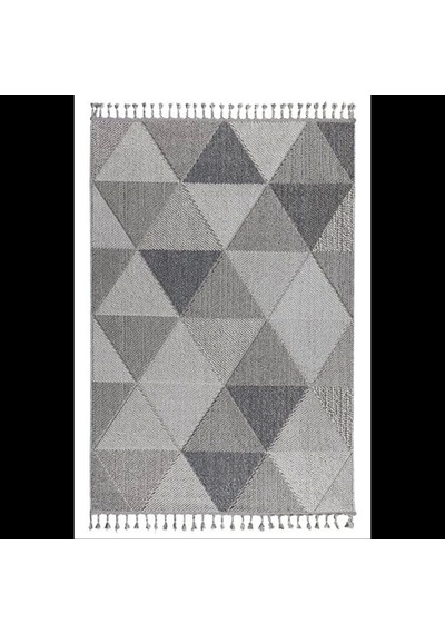 Hoom Rugs Bukle 1401 Gri İskandinav Halı