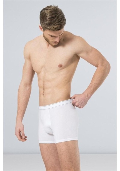 Türen 174 Likralı Boxer-Beyaz - M Beyaz