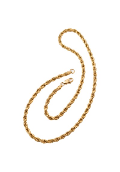 Aurea Twist Kolye Krem