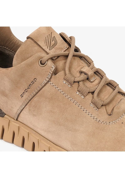 Greyder 17632 Erkek Vizon Hakiki Deri Sneaker Ayakkabı Vizon