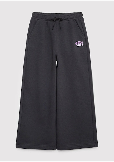 Mavi Loose Mavi Logo Baskılı Geniş Paça Antrasit Kız Çocuk Eşofman Altı 7010038-70087