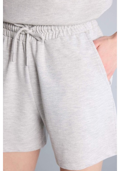 Defacto Standart Fıt Sporcu Kısa Paça Şort Z6696az26smgr93 Gri-gr93