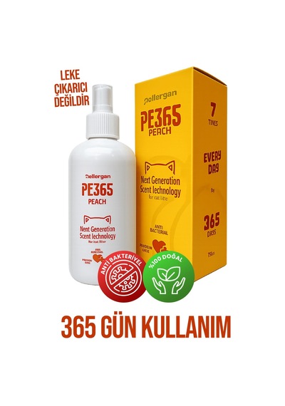 Pe365 Kum Kokusu 365 Gün Kullanım Şeftali