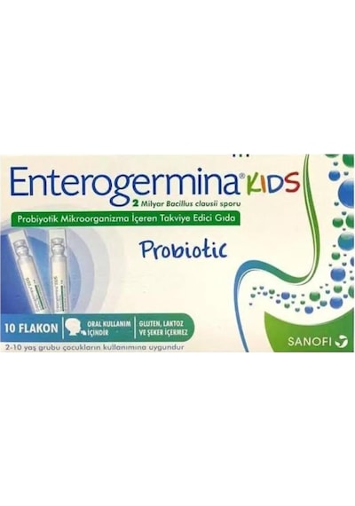Enterogermina Kids 5 ML X 10 Flakon Çocuk 2 Adet