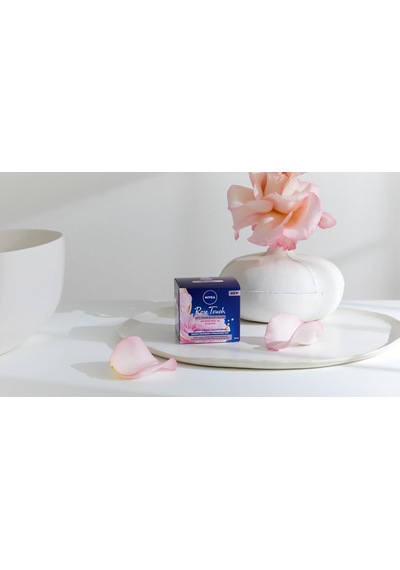 Aqua Rose Kırışıklık Karşıtı Gece Yüz Bakım Kremi 50ml, Kalsiyum, İnce Çizgi Görünümü, Sıkı Cilt 2 Pa
