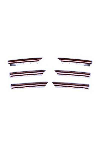 Renault Megane 2 Krom Ön Panjur 6 Parça P.çelik 2002-2006 Arası