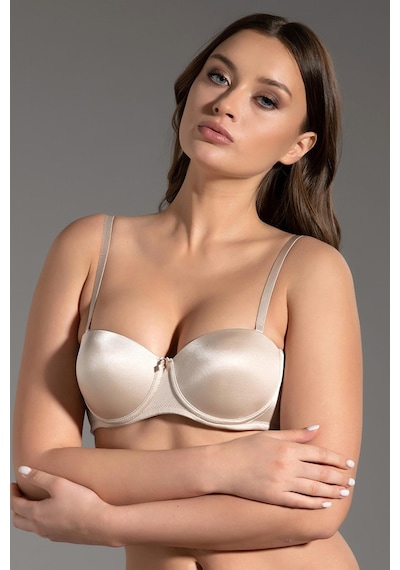 Basic Straplez Desteksiz Sütyen New Bra 7050 Ten
