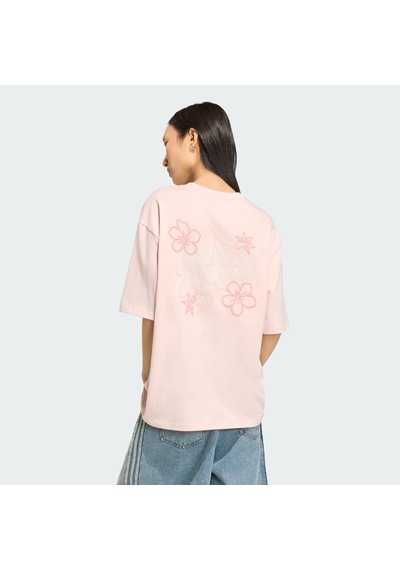 Adidas Ky8143 Gfx Tee Kadın Tişört Pembe