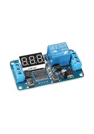 Zaman Ayarlı Göstergeli Tekli Röle Kartı - 5V Delay-Off Relay Mod