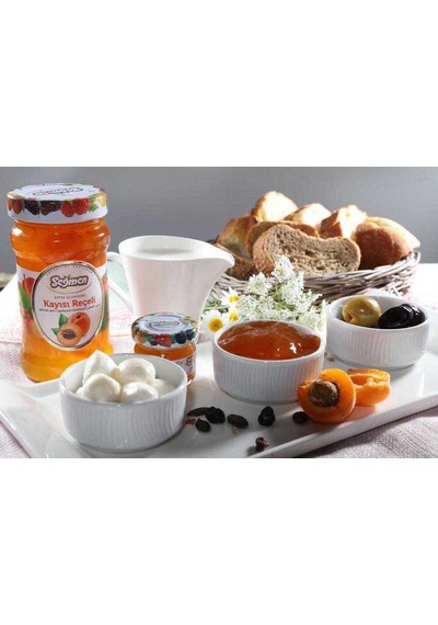 Seğmen Kayısı Reçeli Kavanoz 380 G