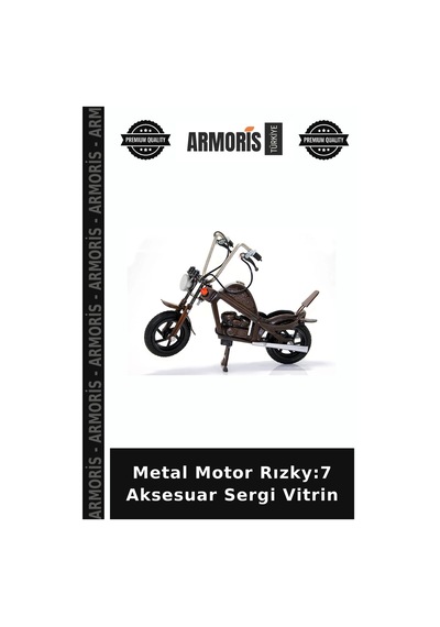 Metal Motor Rızky:7 Aksesuar Sergi Vitrin