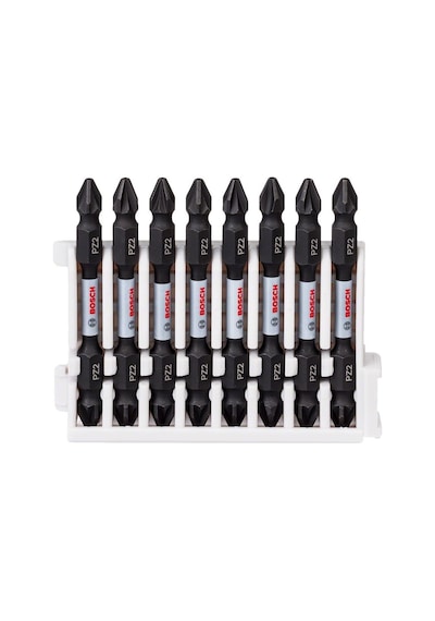 Bosch Impact Ctrl Çift Taraf PZ2 Vidalama Ucu Paketi 8'li 65 MM - 2608522338