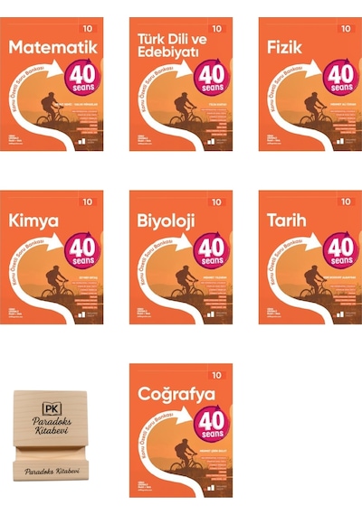 Okyanus 10. Sınıf 40 Seans Tüm Dersler Konu Özetli Soru Bankası 7li Set+ Telefon Standı