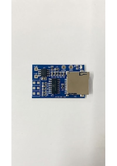 Hw-195 - Tf Kart Ses Çalma Ve Amplifikatör Modülü Microsd Mp3 Çalar Kartı