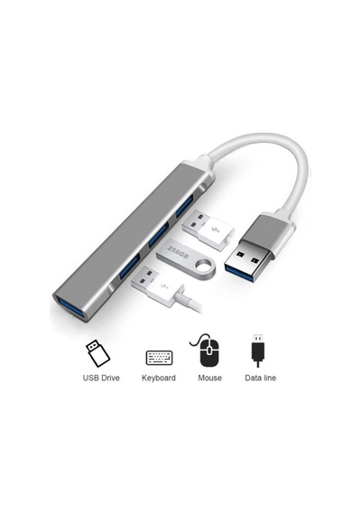 Daytona 809-Aa Apple Uyumlu MacBook Usb To 4x Usb 3.0 5 Gbps Çevirici