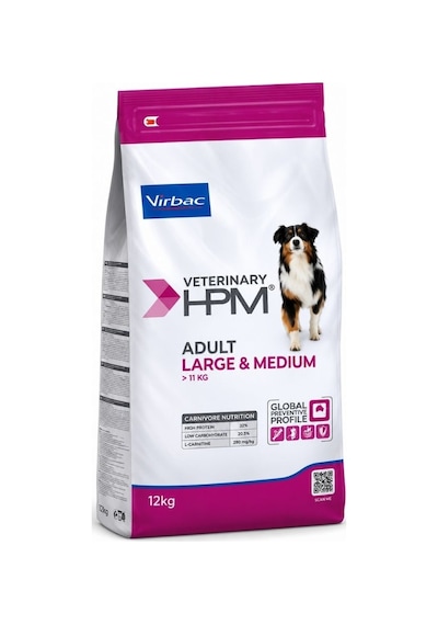 Virbac Veterinary Hpm Large & Medium Yetişkin Köpek Maması 12 Kg