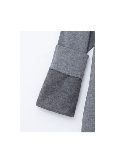 LC Waikiki Lc Waıkıkı Antrasit Bisiklet Yaka Uzun Kollu Erkek Sweatshirt