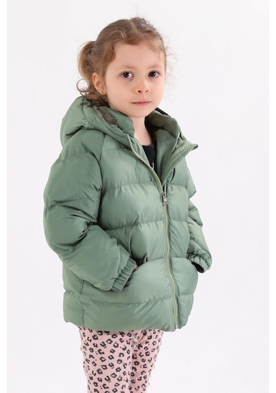 Benitto Kids Kız Çocuk Mont 51272-yeşil Yeşil