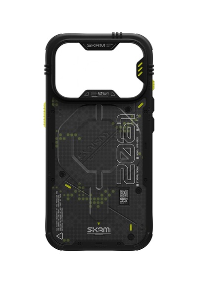 Apple Uyumlu iPhone 18 Pro Uyumlu Kılıf M-safe Şarj Özellikli Airbag Tasarımlı Skinarma Vigor Xe Kapak Gri