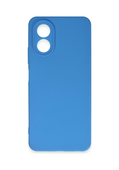 Oppo A38 Uyumlu Kılıf First Silikon - Mavi