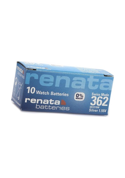 Renata 362 Sr721sw 1.55v Alkalin Saat Pili 10 Adet Evimdeyokyok