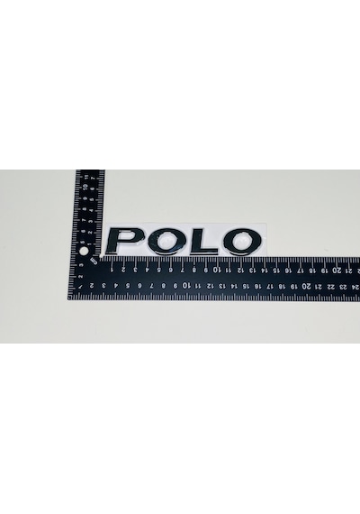 Vw Polo 2010 - 2017 Tdi Arka Bagaj Yazısı Krom Set