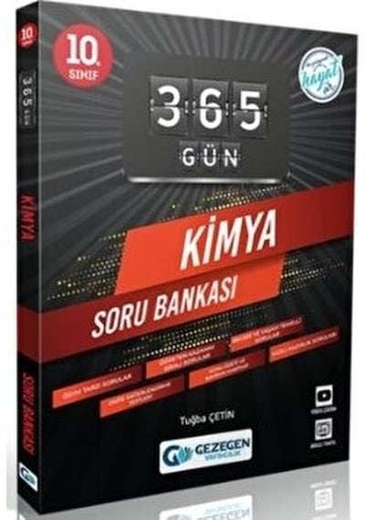 Gezegen Yayıncılık 10. Sınıf 365 Gün Kimya Soru Bankası Gezegen Y
