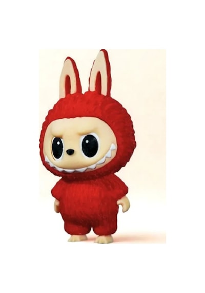 Figür Anahtarlık-labubu Anahtarlık-kırmızı-13 Cm. Kırmızı