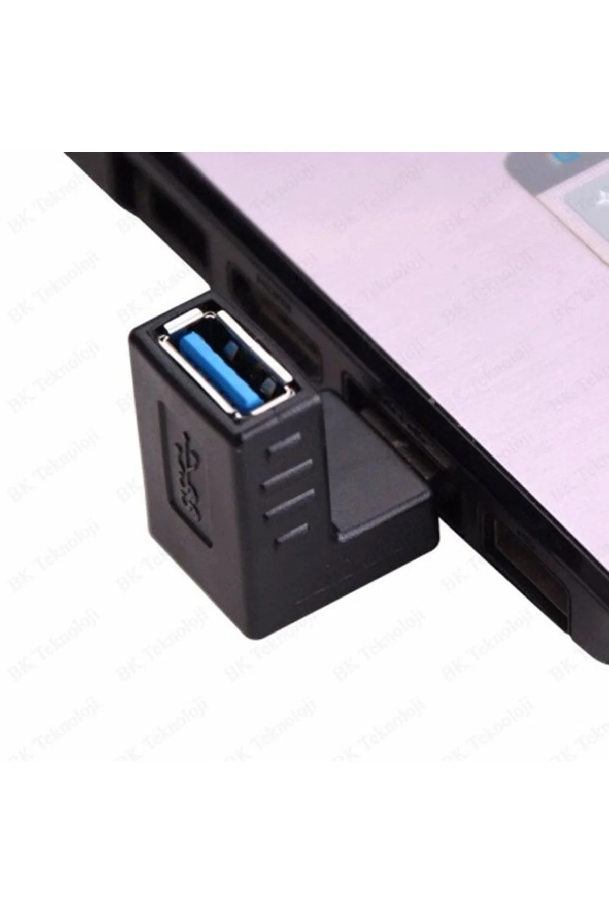 Usb 3.0 Yukarı Açılı Konnektör Erkek Dişi 90 Derece Uzatma Adaptörü Yüksek Hızlı Usb Yeni 3.0 Sürümü 1