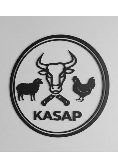 Dgrkmagazacılık Led Işıklı Duvar Tabelası Kafe, Restoran, Mağaza İçin Logo Açıklamayı Okuyunuz