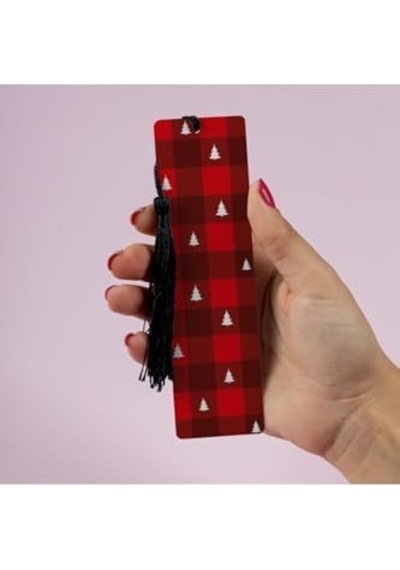 Yeni Yıl Konsept Tasarımlı Kitap Ayracı 13.5 Cm X 4 Cm Metal Malzeme