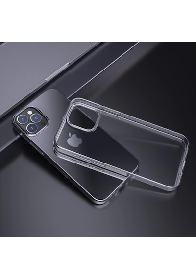 Hoco Light Series Tpu Apple iPhone Uyumlu 15 Pro Max Şeffaf Kılıf- 5775 Siyah