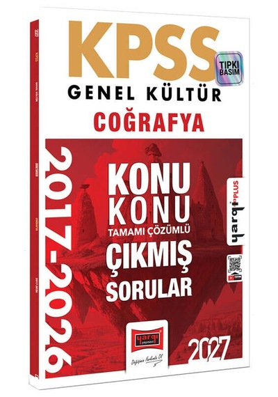 Yargı Yayınları 2027 Kpss Genel Kültür Coğrafya Konu Konu Tamamı Çözümlü 10 Yıl Çıkmış Sorular